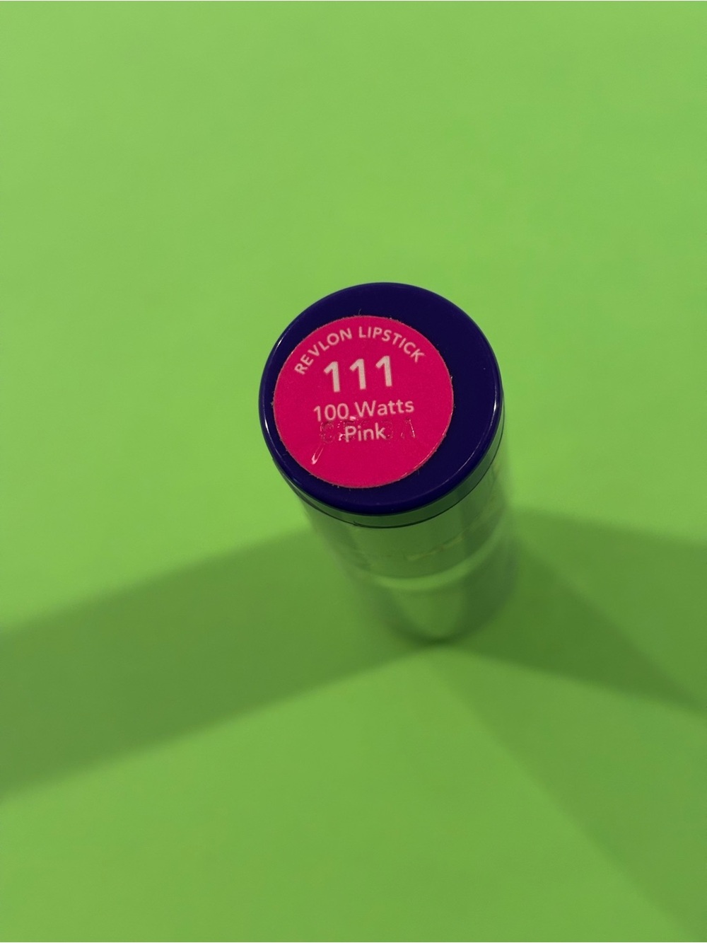 Brand New! Still sealed! Revlon 111 100 Watts Pink Lipstick - Vibrant Pink